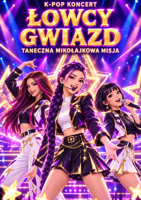 K-POP Koncert: Taneczna Mikołajkowa Misja "Łowcy Gwiazd"